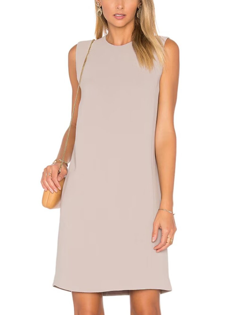 Vince Crepe Shift Dress - SIZE 2